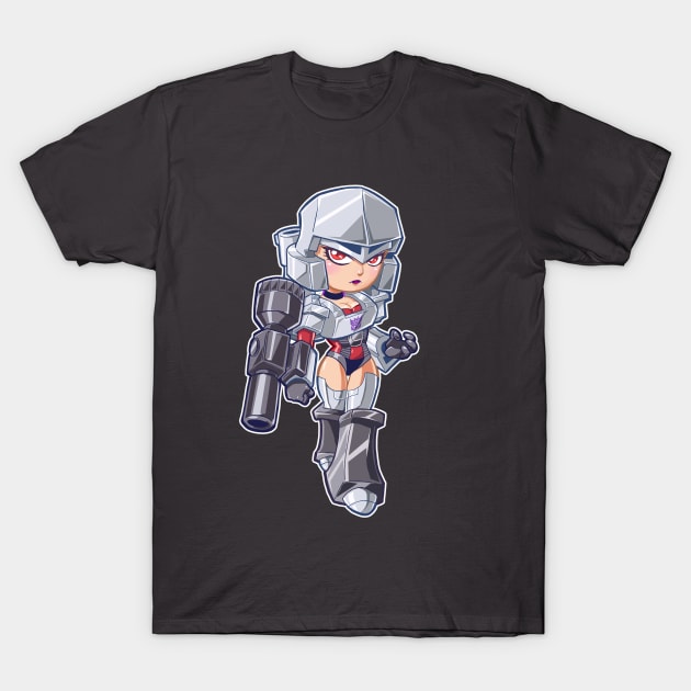 Transformer Gals: Mega-Chan T-Shirt by K-Bo.